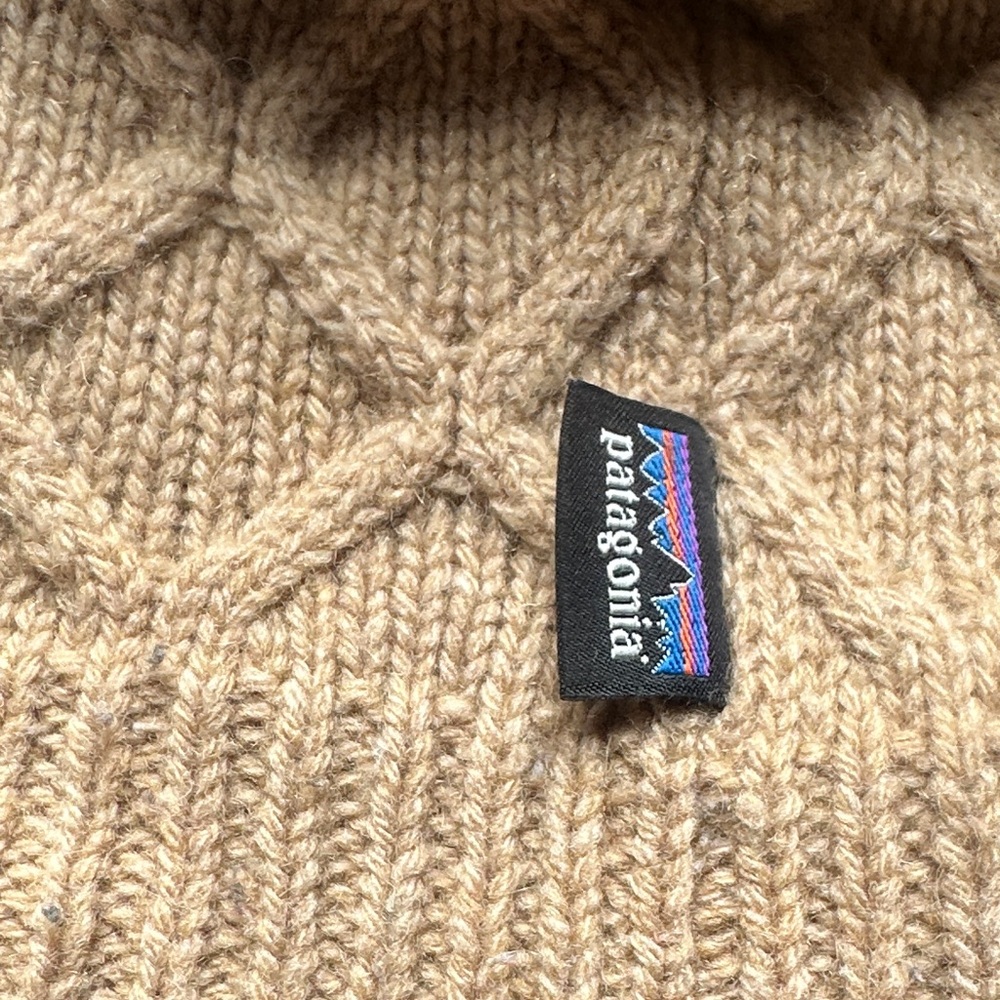 Patagonia Tan Knit Beanie - Picture 2 of 5